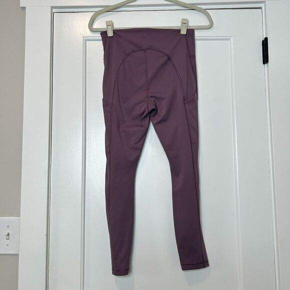 Athleta Ultimate Stash Pocket 7/8 Tight Purple Workout Leggings Size Small - Picture 4 of 8